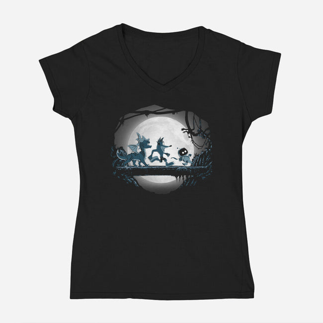 PS Icons-Womens-V-Neck-Tee-ddjvigo