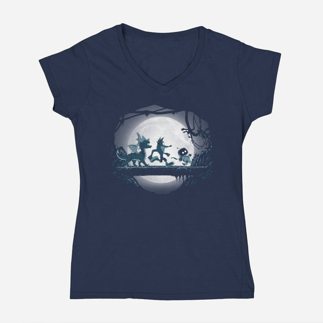 PS Icons-Womens-V-Neck-Tee-ddjvigo