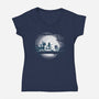 PS Icons-Womens-V-Neck-Tee-ddjvigo