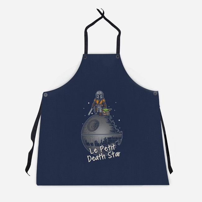 Le Petit Death Star-Unisex-Kitchen-Apron-turborat14