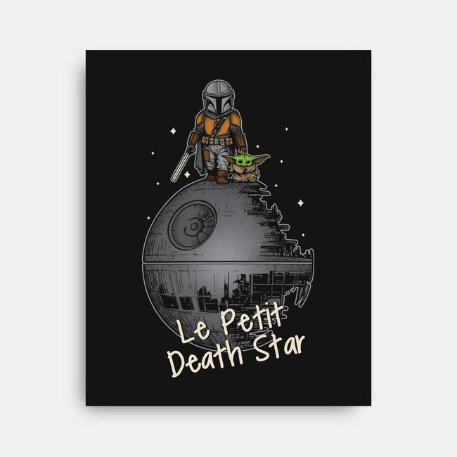 Le Petit Death Star-None-Stretched-Canvas-turborat14