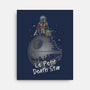 Le Petit Death Star-None-Stretched-Canvas-turborat14