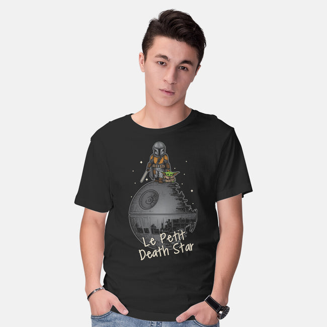 Le Petit Death Star-Mens-Basic-Tee-turborat14