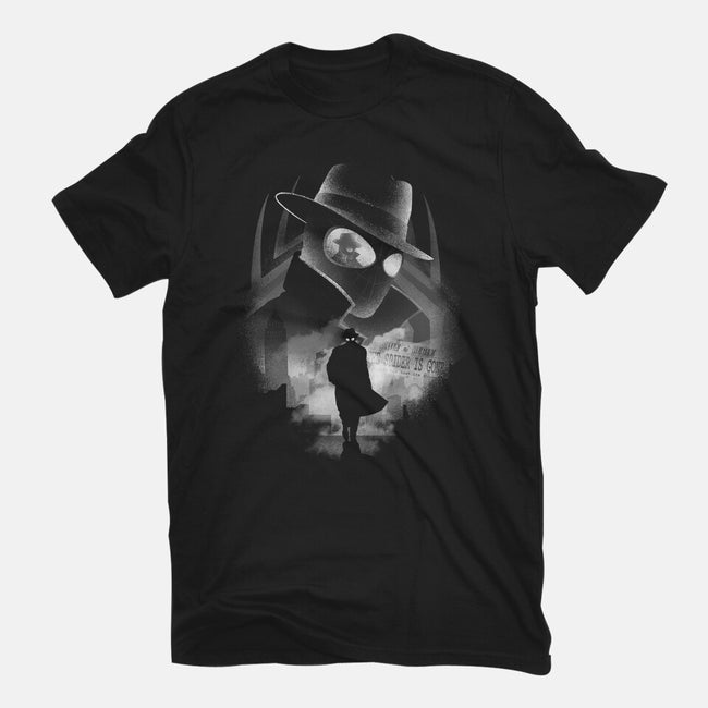 The City Lost Its Shadow-Womens-Fitted-Tee-Donnie