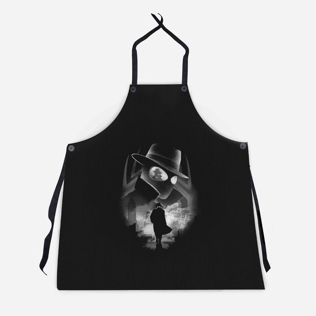 The City Lost Its Shadow-Unisex-Kitchen-Apron-Donnie
