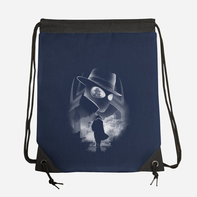 The City Lost Its Shadow-None-Drawstring-Bag-Donnie