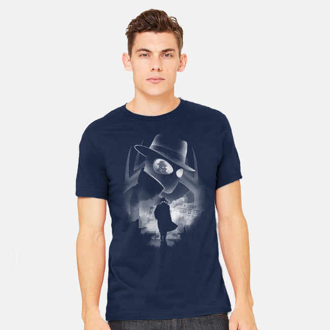 The City Lost Its Shadow-Mens-Heavyweight-Tee-Donnie