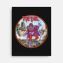 Magneto Is A Metalhead-None-Stretched-Canvas-Diego Gurgell