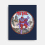 Magneto Is A Metalhead-None-Stretched-Canvas-Diego Gurgell