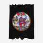 Magneto Is A Metalhead-None-Polyester-Shower Curtain-Diego Gurgell