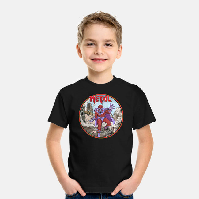 Magneto Is A Metalhead-Youth-Basic-Tee-Diego Gurgell