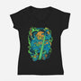 Hylian Swag-Womens-V-Neck-Tee-ilustrata