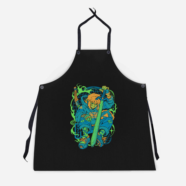 Hylian Swag-Unisex-Kitchen-Apron-ilustrata