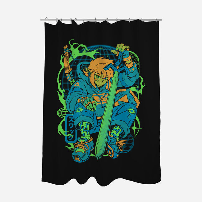 Hylian Swag-None-Polyester-Shower Curtain-ilustrata