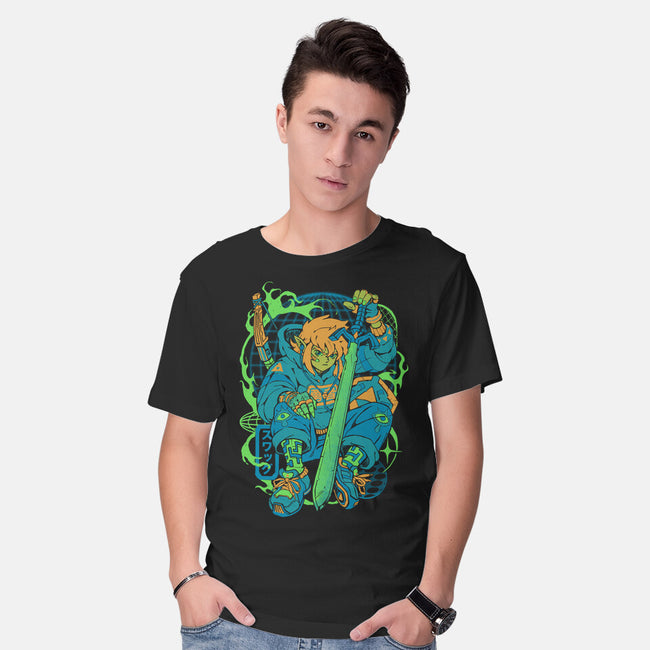 Hylian Swag-Mens-Basic-Tee-ilustrata
