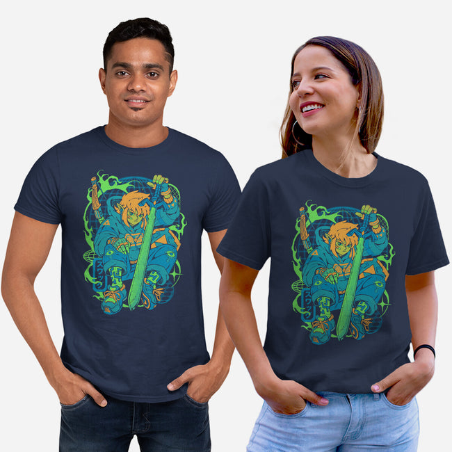 Hylian Swag-Unisex-Basic-Tee-ilustrata