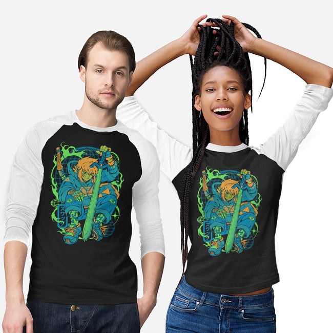Hylian Swag-Unisex-Baseball-Tee-ilustrata
