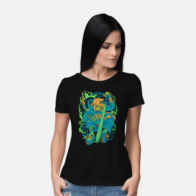 Hylian Swag-Womens-Basic-Tee-ilustrata