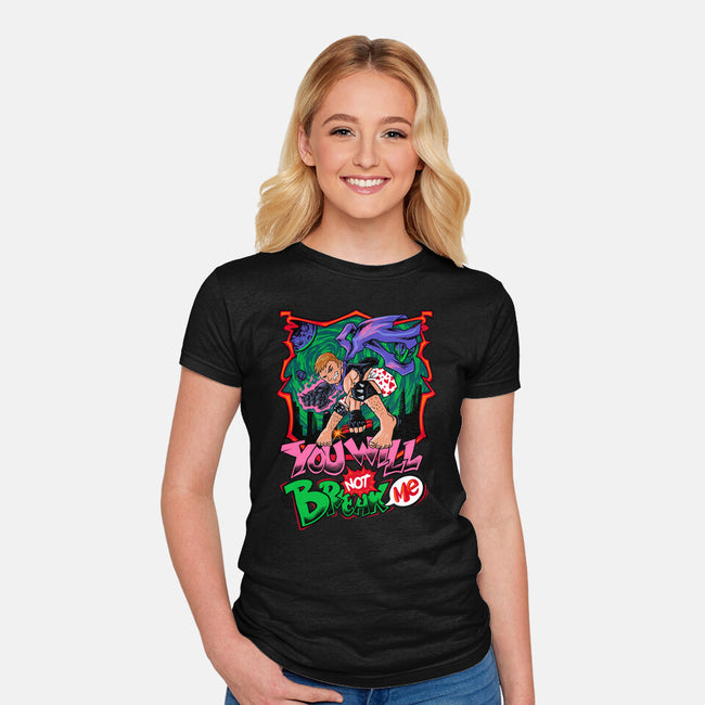 Dungeon Breaker-Womens-Fitted-Tee-spoilerinc
