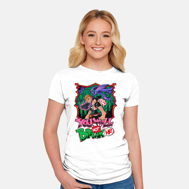 Dungeon Breaker-Womens-Fitted-Tee-spoilerinc