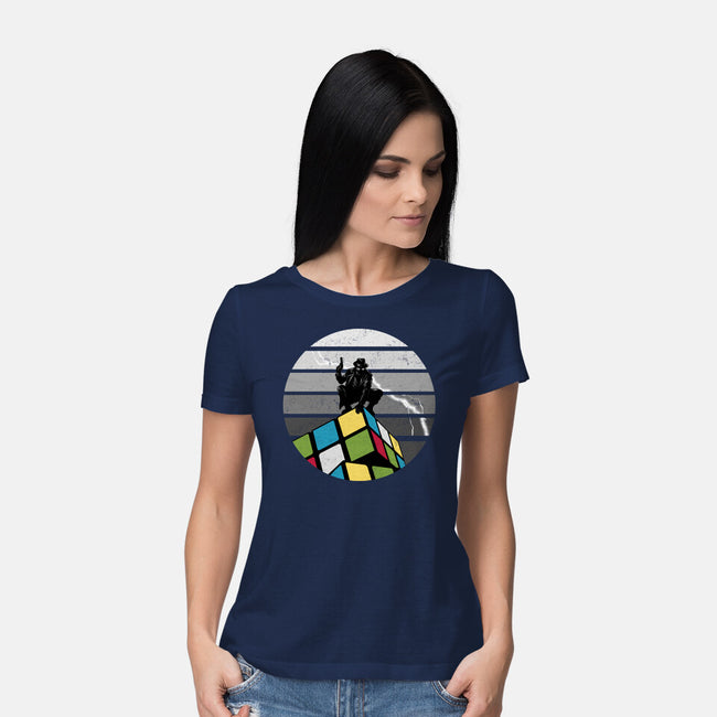 Unsolved City-Womens-Basic-Tee-spoilerinc