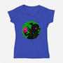 Oceanic Appetite-Womens-V-Neck-Tee-spoilerinc