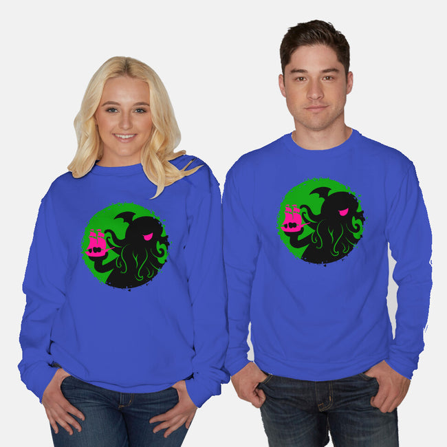 Oceanic Appetite-Unisex-Crew Neck-Sweatshirt-spoilerinc
