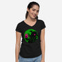 Oceanic Appetite-Womens-V-Neck-Tee-spoilerinc
