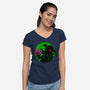 Oceanic Appetite-Womens-V-Neck-Tee-spoilerinc