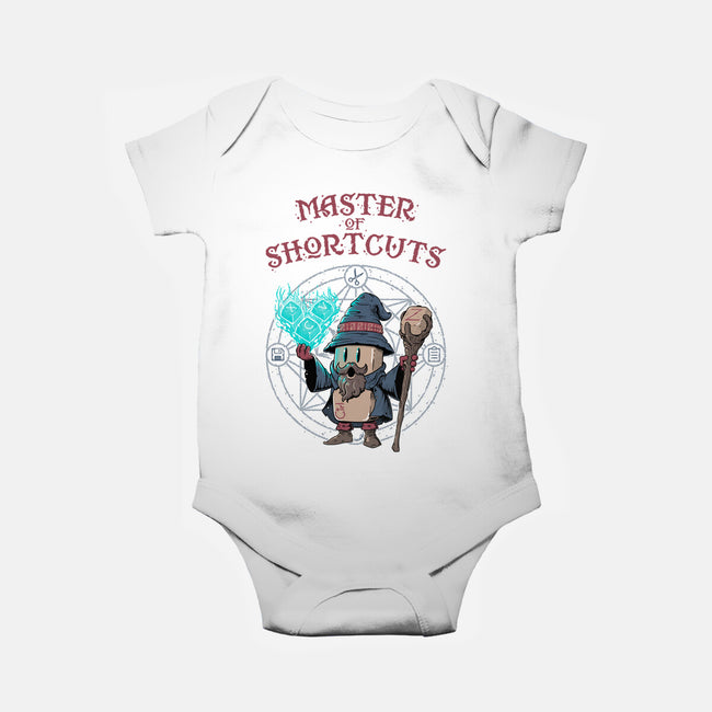Master Of Shortcuts-Baby-Basic-Onesie-Tronyx79