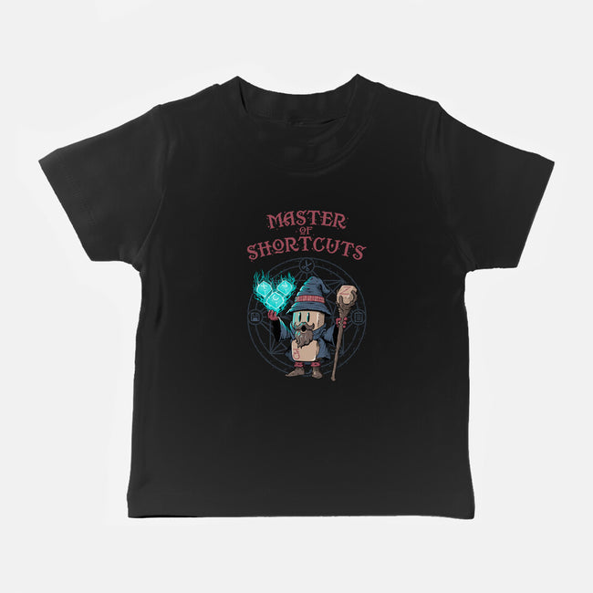 Master Of Shortcuts-Baby-Basic-Tee-Tronyx79