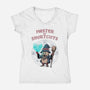 Master Of Shortcuts-Womens-V-Neck-Tee-Tronyx79