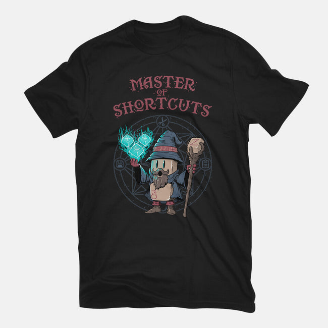Master Of Shortcuts-Womens-Fitted-Tee-Tronyx79