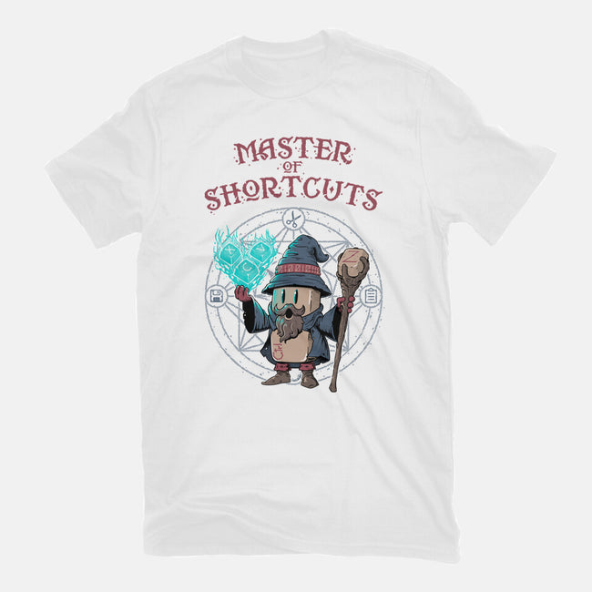 Master Of Shortcuts-Womens-Basic-Tee-Tronyx79