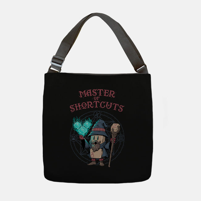 Master Of Shortcuts-None-Adjustable Tote-Bag-Tronyx79