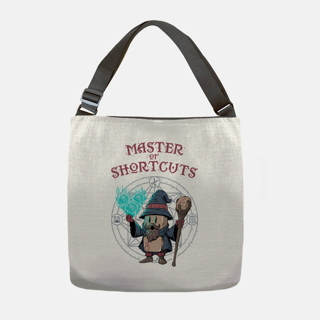 Master Of Shortcuts-None-Adjustable Tote-Bag-Tronyx79