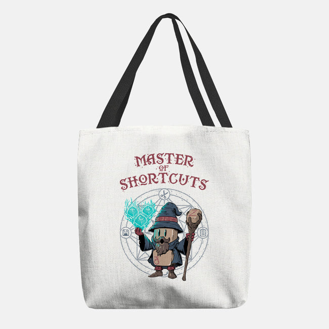 Master Of Shortcuts-None-Basic Tote-Bag-Tronyx79