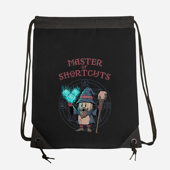 Master Of Shortcuts-None-Drawstring-Bag-Tronyx79