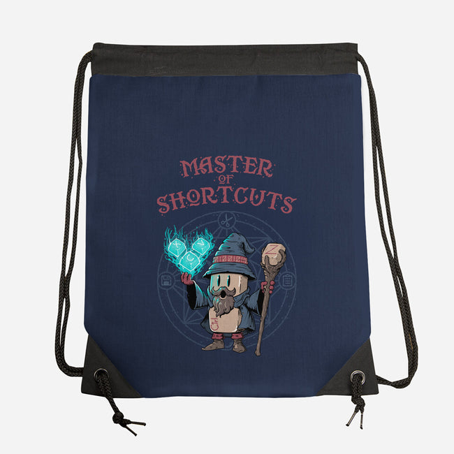 Master Of Shortcuts-None-Drawstring-Bag-Tronyx79