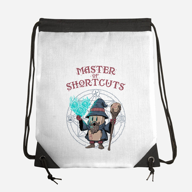Master Of Shortcuts-None-Drawstring-Bag-Tronyx79