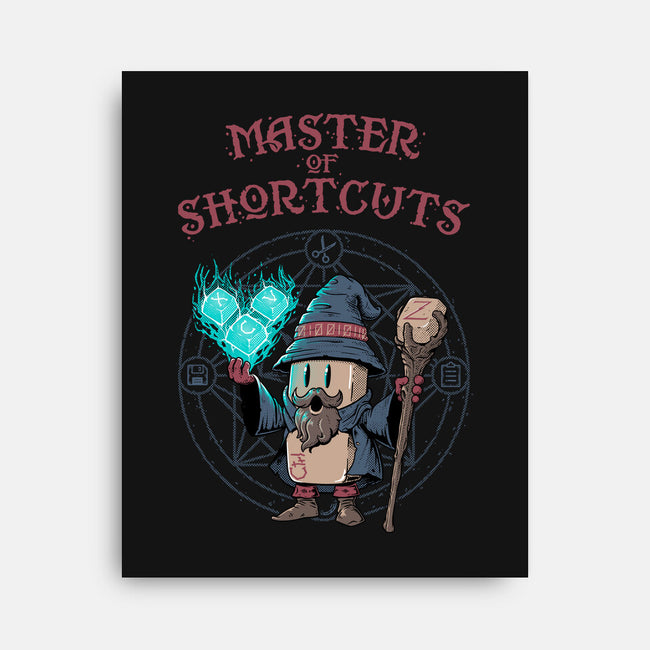 Master Of Shortcuts-None-Stretched-Canvas-Tronyx79