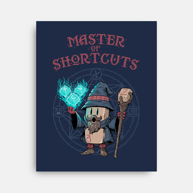 Master Of Shortcuts-None-Stretched-Canvas-Tronyx79