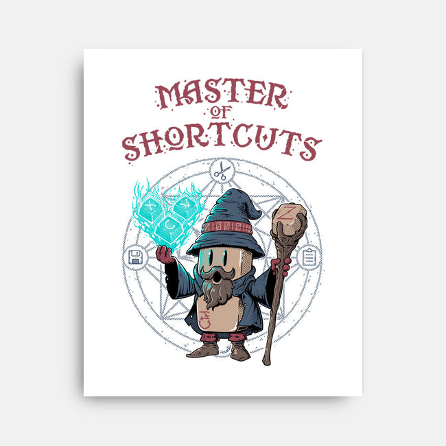 Master Of Shortcuts-None-Stretched-Canvas-Tronyx79