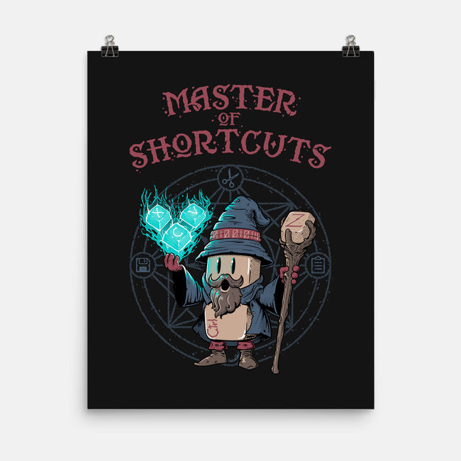 Master Of Shortcuts-None-Matte-Poster-Tronyx79