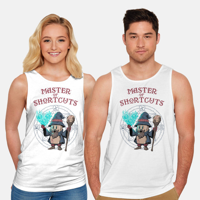 Master Of Shortcuts-Unisex-Basic-Tank-Tronyx79