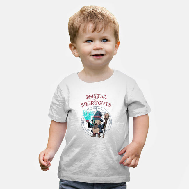 Master Of Shortcuts-Baby-Basic-Tee-Tronyx79
