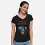 Master Of Shortcuts-Womens-V-Neck-Tee-Tronyx79