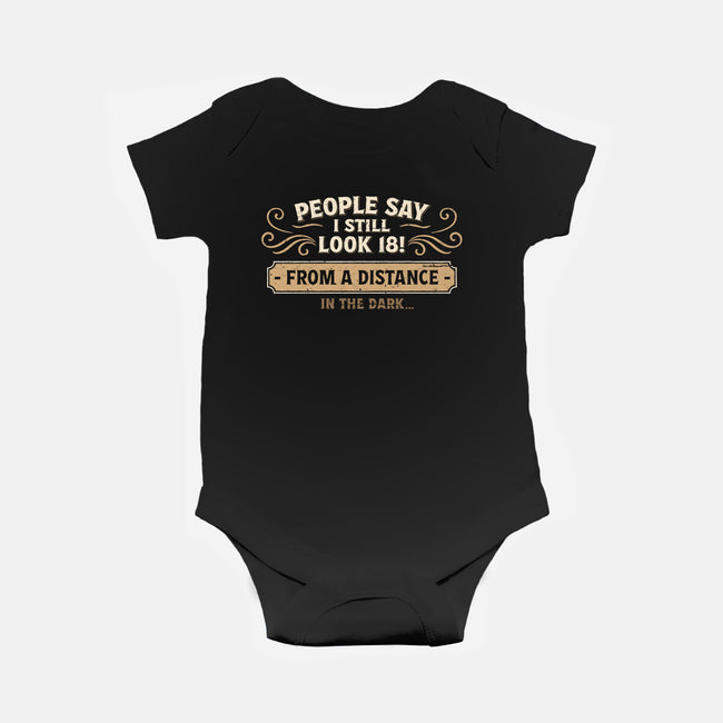 18 From A Distance-Baby-Basic-Onesie-BridgeWalker