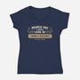 18 From A Distance-Womens-V-Neck-Tee-BridgeWalker