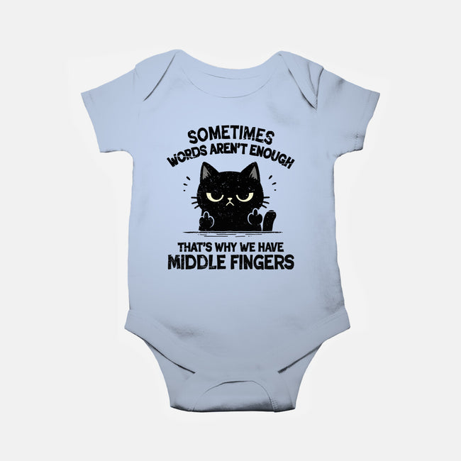 That's Why We Have Middle Fingers-Baby-Basic-Onesie-BridgeWalker